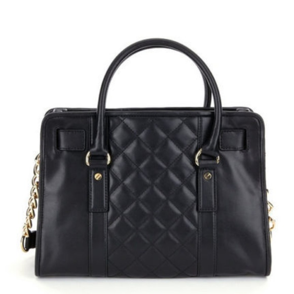 Brand New MK HAMILTON Quilted Soft Leather Satchel